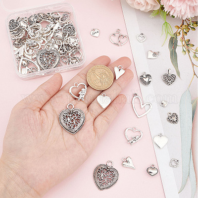 Подвески из сплава в тибетском стиле TIBE-SC0001-81-1