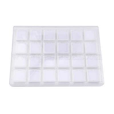 4-рядный 6-сеточный акриловый органайзер для хранения коробок CON-R030-05-1