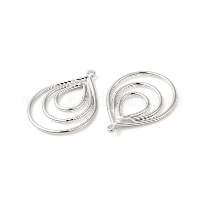 Латунные подвески с открытой спинкой KK-O144-19P-1