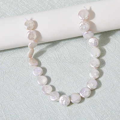 1 нить натуральных бусин из жемчуга Кеши PEAR-LT0001-19-1