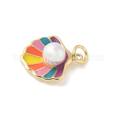 Латунь эмаль подвески KK-B148-03G-1