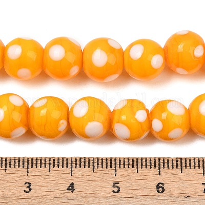 Бусины лэмпворк  LAMP-D002-10mm-01I-1