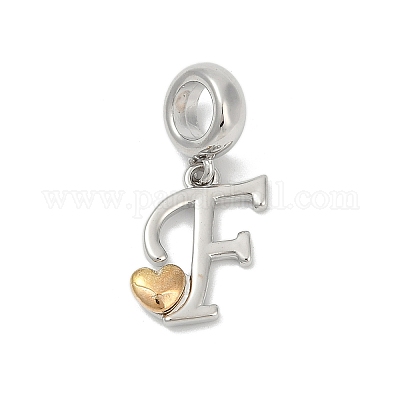 Латунные европейские подвески с подвесками KK-Z097-01F-GP-1