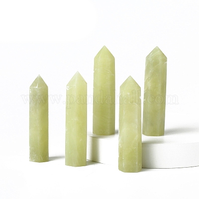 Башня из натурального лимонного нефрита PW-WG20981-24-1