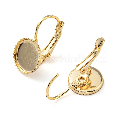 Латунная фурнитура Leverback для серег FIND-R144-10A-G-1