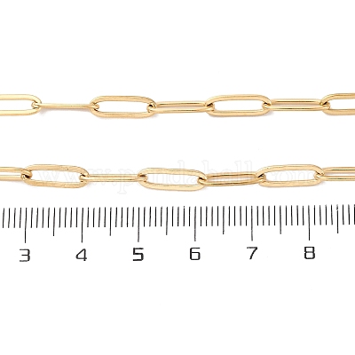 Цепочки-скрепки из нержавеющей стали 304 NJEW-U026-12G-1