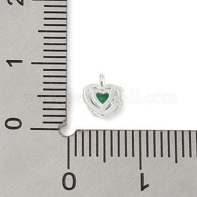 925 стерлингового серебра микро проложить кубического циркония подвески STER-Q002-02E-1