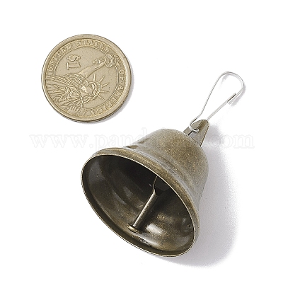 Железный колокол подвески HJEW-JM01987-1