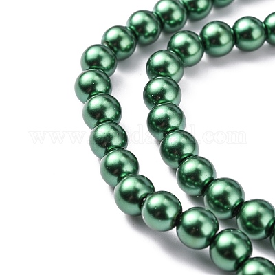 Perles de verre écologiques&nbsp;HY-J002-6mm-HX-M-1
