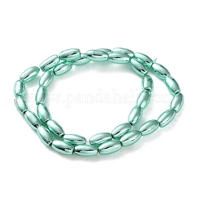 Гальванические нити синтетических магнитных гематитовых бусин G-C248-I01-6x12mm-1