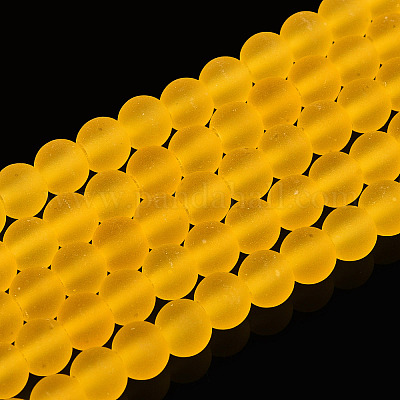 Прозрачные стеклянные бусины GLAA-T032-T4mm-MD11-1