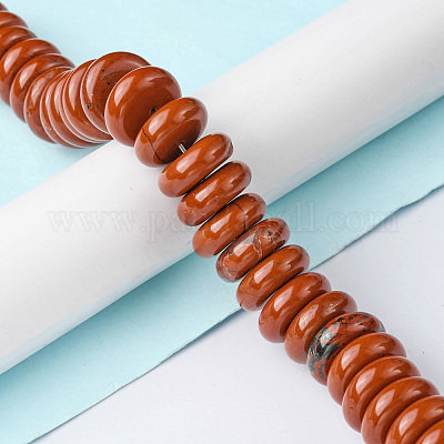 Натуральные красные яшмы бусы пряди G-F743-01B-1