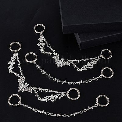 4 шт. 2 стиля подвески для обуви из сплава HJEW-GA00029-1