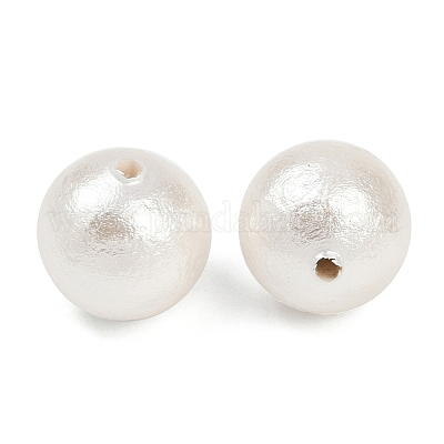 Сжатые хлопковые жемчужные бусы WOVE-V001-A01-12mm-1