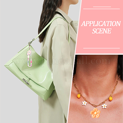 32шт 8 цвета подвески из смолы RESI-SP0001-15-1