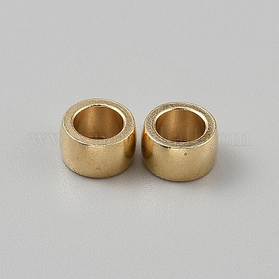 Латуни европейского бисера FIND-WH0604-15G-1