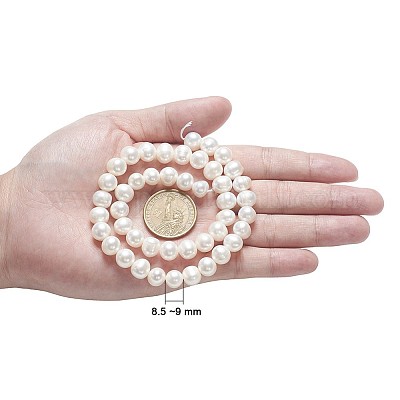 Нити из натурального культивированного пресноводного жемчуга PEAR-F007-19-1