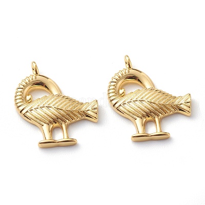 Латунные подвески&nbsp;KK-Z010-12G-1