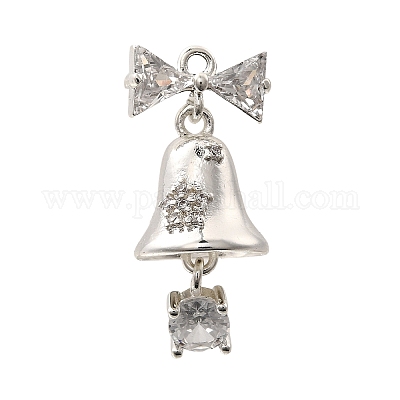 Латунные микро проложить кубического циркония подвески KK-F913-04S-1