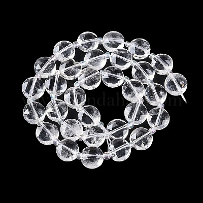 Природных кристаллов кварца бисер нитей G-N342-1