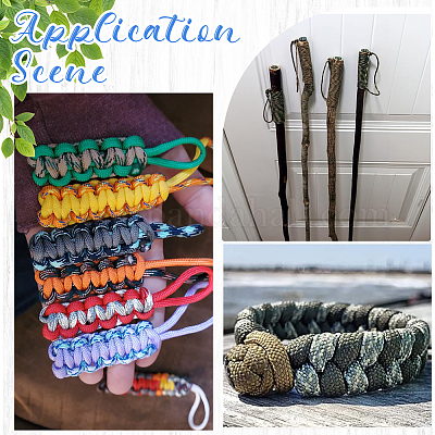 60м 12 цвета 7 внутренних сердечника веревки из полиэстера и спандекса&nbsp;RCP-SP0001-02B-1