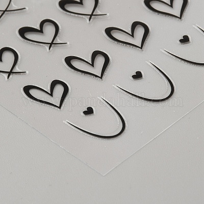 4 лист 4 стилей пластиковые наклейки&nbsp;MRMJ-DJ0001-11-1