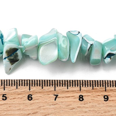 Нити бусин из натуральных трохоидных/трохус ракушек SHEL-B003-02K-1