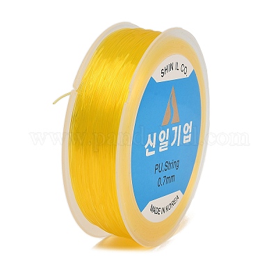 Корейская эластичная эластичная нить с круглыми кристаллами EW-Z002-01A-0.7mm-1