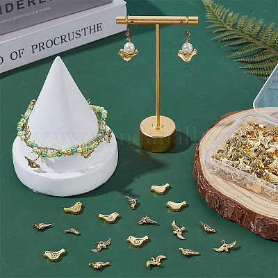 150шт 5 стильные бусины из сплава в тибетском стиле TIBEP-AR0001-21-1