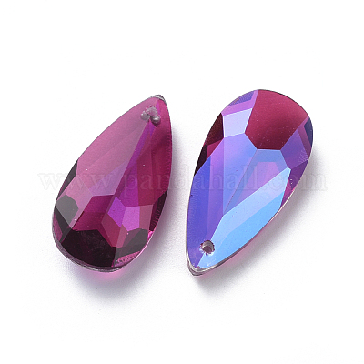 Стеклянные стразы подвески&nbsp;RGLA-L022-A-502MO-1