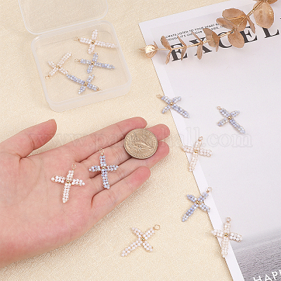 Crosses Charms Pendants Jewelry Findings for Making Bracelet and Necklace
