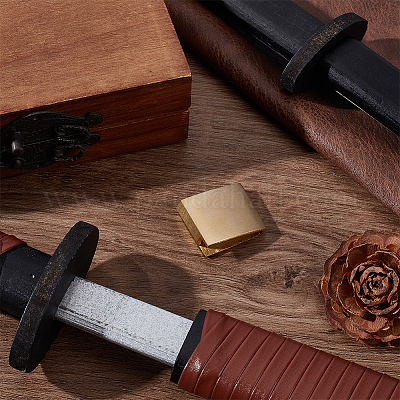 Латунный патрон для ножей AJEW-WH0314-853B-1