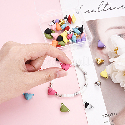 48 комплект из 12-х видов магнитных застежек из сплава FIND-YW0006-64-NR-1