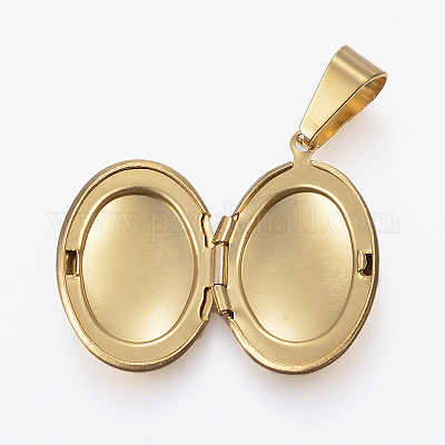 Ионное покрытие (ip) 304 нержавеющая сталь медальоны подвески&nbsp;LS-STAS-H389-28G-1