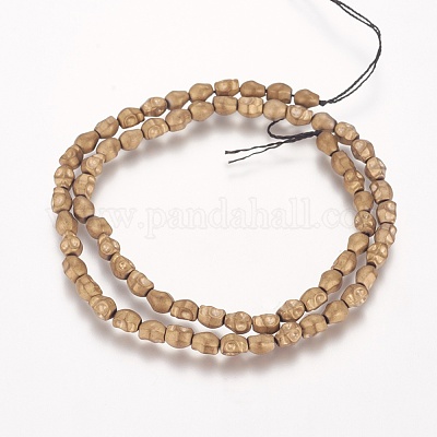 Гальванические немагнитная синтетический гематит бисер пряди G-K259-08I-1