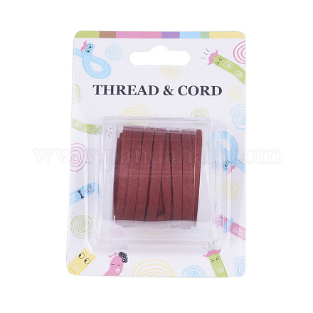 Faux Suede Cord X-LW-R003-4mm-1049-1