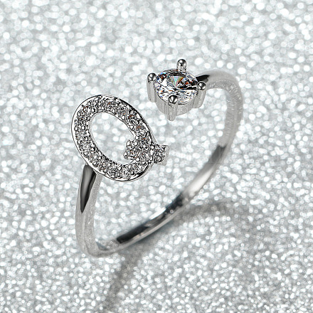 Манжеты из латуни с микро паве кубический цирконий для женщин FS-WGA4C54-43-1