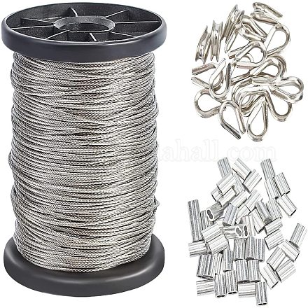 AHANDMAKER 304 Stainless Steel Wire Cable FIND-GA0001-05A-1