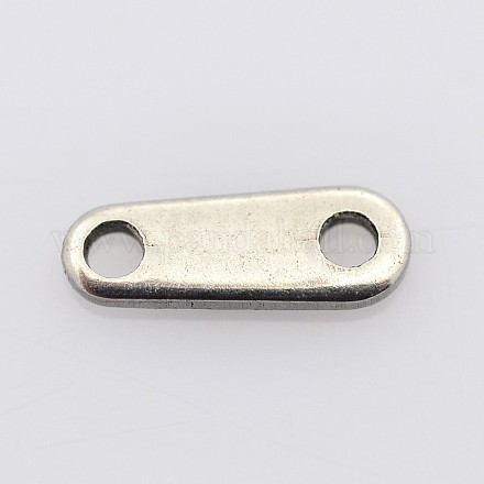 201 Stainless Steel Slice Chain Tabs STAS-P073-16-1