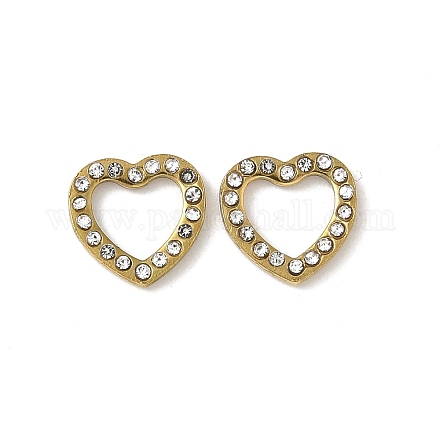 Кабошоны из стразов из нержавеющей стали 304 STAS-A057-04G-D02-1