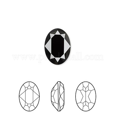 Austrian Crystal Rhinestone Cabochons 4120-8x6-280(U)-1