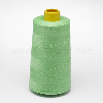 100%紡織ポリエステル繊維縫糸  淡緑色  0.1mm  約5000ヤード/ロール OCOR-O004-A79-1
