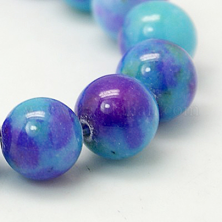 Jade Beads Strands X-G-D264-6mm-XH16-1