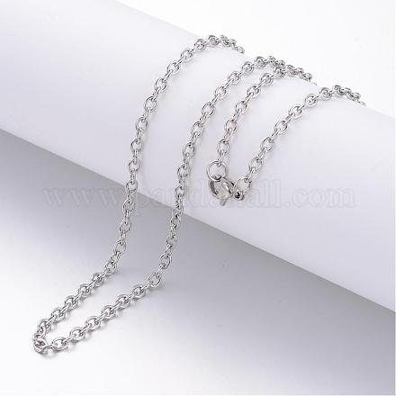 304 Stainless Steel Necklace MAK-K004-16P-1