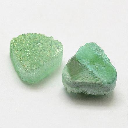 Galvani natürlichen Kristall cabochons G-N0255-8x8mm-09-1