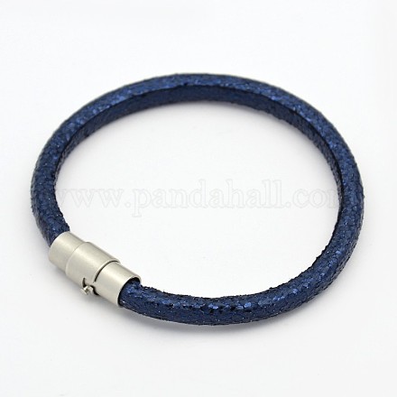 Mixed Imitation Leather Cord Bracelets Making BJEW-F134-02-1