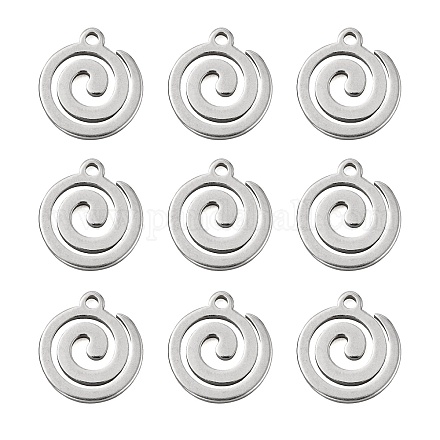 304 Stainless Steel Charms STAS-CJC0008-07P-1