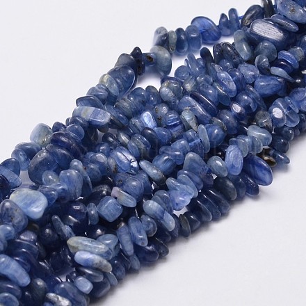 Natural Kyanite/Cyanite/Disthene Chip Beads Strands G-E271-78-1