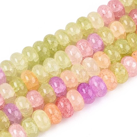 Стеклянные бусины GLAA-N059-5x8mm-22-1