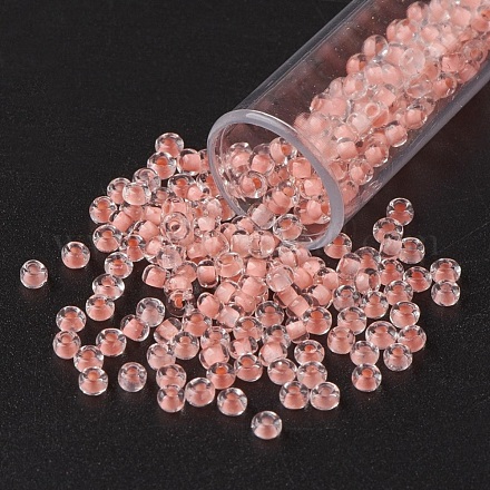 11/0 Grade A Transparent Glass Seed Beads X-SEED-N001-D-203-1